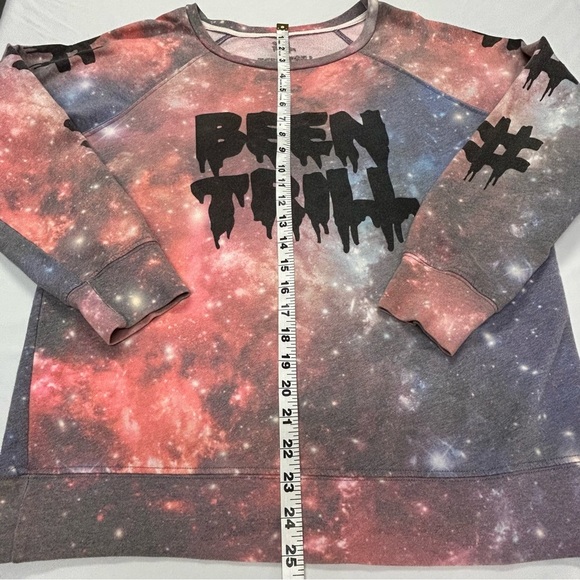 PacSun X Been Trill Pullover Sweatshirt Size XL Graphic Multicolor Streetwear - Picture 6 of 10